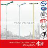 13M Galvanized Street Light Pole With Double Arms thumbnail-3