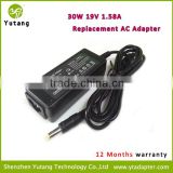 For Laptop AC Adapter 19V 1.58A 30W with 5.5*1.8mm