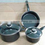 Carbon Steel Non-stick Coating 5pcs / 5 Pcs Cookware Set thumbnail-1