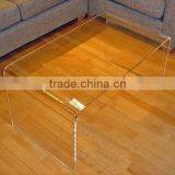 U Shape Acrylic Coffee Table