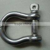 SUS 304/316/316L Stainless Steel Large Bow Shackle