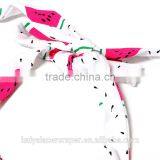 2016 Hot Sale Baby Ruffle Watermelon Printed Romper Backless Girls Fashion Breathable Romper thumbnail-4