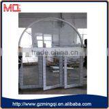 Interior High Quality 3 Panel Triple Pvc Casement Window thumbnail-4
