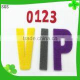 High Quality Hook Loop Low Price Colorful Costumized Dots & Letters