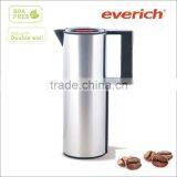 Patented 1000ml Plastic Thermo Insulation Vacuum Coffee Pitcher thumbnail-1