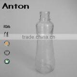 Clear 215ml Screw Sesame Oil Bottle Soy Oil Bottle Wholesale With Plastic Lid thumbnail-1