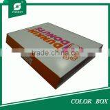 CHINA CUSTOM FASHIONAL COLORFUL DONUTS BOX