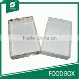 IVORY CARDBOARD PAPER FOOD BOX FOR SNACKS thumbnail-3