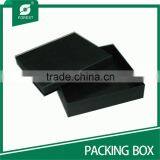 BLACK CARDBOARD PACKING BOX FOR JEWELRY thumbnail-4