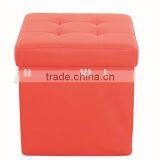 pu Leather Upholstery Ottoman Lower Price Bench(DO-6103) thumbnail-2