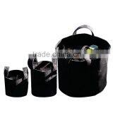 Wholesale Hydroponics 1,2,3,5,10,15,20,25 Gallon Black Handles Fabric Grow Bags/Pot thumbnail-4