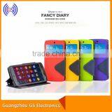 Good Quality Mobile Phone Leather Flip Cover Case For Sony Z3 Mini M55W With Stand Function thumbnail-1