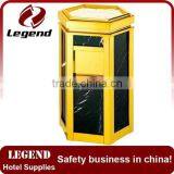 Hotel Lobby Luxury Square Dustbin in China thumbnail-4