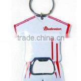 World Cup T-shirt Shape Bottle Opener Keychain Jersey Keyring