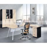 metal frame modern executive office desk