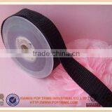 Solid Black Grosgrain Ribbon thumbnail-3
