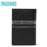 Designer Genuine Pebble-Grain Leather Cardholder thumbnail-1