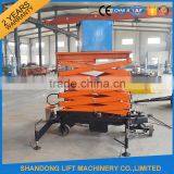 Max Height 20m Mobile Hydraulic Working Platform Scaffolding Lift thumbnail-4