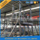 3.4m 1000kgs Guide Rail Hydraulic Lead Rail Freight Lift thumbnail-2