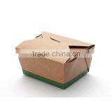 Wax Coated Kraft Paper Fast Food Box,food Paper Box Bulk in Beijing China thumbnail-1