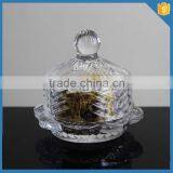 LXHY-CE0821High Quality Small Novelty Butter Dish With Clear Crystal Cover thumbnail-6