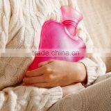 Hot PVC Hot- Water Bottle Classic Big Capacity Pink Anti-scald