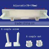 1024 Toilet Seat With Plastic Hinges, Available in White, Measures 17 Inches thumbnail-6