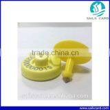 134.2KHz RFID Animal Electronic Ear ID Tag for Livestock Management