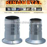 ASTM A 270 ANSI 304 SANIATARY FITTING WELDED RUBBER HOSE ADAPTER (LONG) thumbnail-2