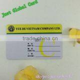 Hot Sell Custom Design Blank Atm Card Size Black Rfid Keychain Card thumbnail-1