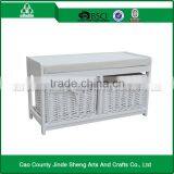 China Factory Wholesale Shoe Wooden Bench / Shoe Changing Bench thumbnail-3