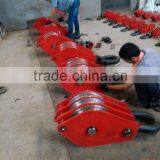 Superior Quality Closed Shackle 3 Wheel Pulley Block