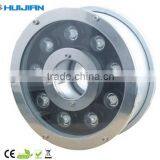12W Led Underwater Fountain Light With Stainless Steel Housing IP68 thumbnail-3