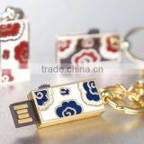 RORO Auspice Enamel Craft Gift USB Flash Disk USB Flash Drive