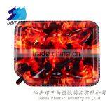 KW-0013TS-RB Disposable Plastic Food Plate thumbnail-5