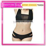 BSC054 Sexy Net Women School Fission Pure Triangle Bikini Swimwear thumbnail-1