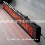 2017 China Quality 16*128 Red Color LED Moving Display Signs Message Display on Train thumbnail-4