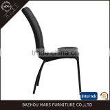 Comfortable Black PU Leather Dining Chair in Dining Room thumbnail-1