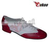 High Quality Black and White Genuine Leather Latin for Men Shoes thumbnail-2