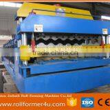 China Supplier Roofing Sheet Wall Panel Double Layer Roll Forming Machine thumbnail-6