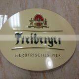 Quirky Big Oval Aluminum Sign With Hanger thumbnail-1