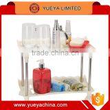 Rectangel Kitchen Stainless Steel Draining Storage Rack 2 Layers