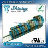 TF-4 Euro Type 600V 35A Screw Clamp 4mm Din Terminal Block thumbnail-3