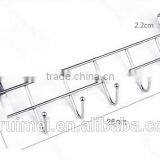 Customed Bathroom Kitchen Over Door Hook Hanging Rack Towel Hanger thumbnail-3