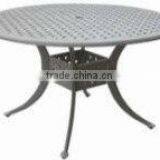 48 " Round Cast Aluminum Dining Table 18334 thumbnail-1