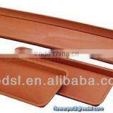 Plastic Terracotta Rectangular Saucers thumbnail-1
