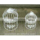 Europe and America Classic Style S/2 Bird Cage for Wedding Ivory White Color thumbnail-2