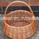 2016 Cheap Large Empty Wicker Egg Basket With Handle thumbnail-1