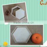 Eco-friendly Handmade Custom Candy Storage Small Wooden Barrel Decoration With Slid Lid thumbnail-5