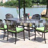 Sigma Cast Aluminium Garden Furniture Dinning Set Outdoor Table and Chairs thumbnail-3